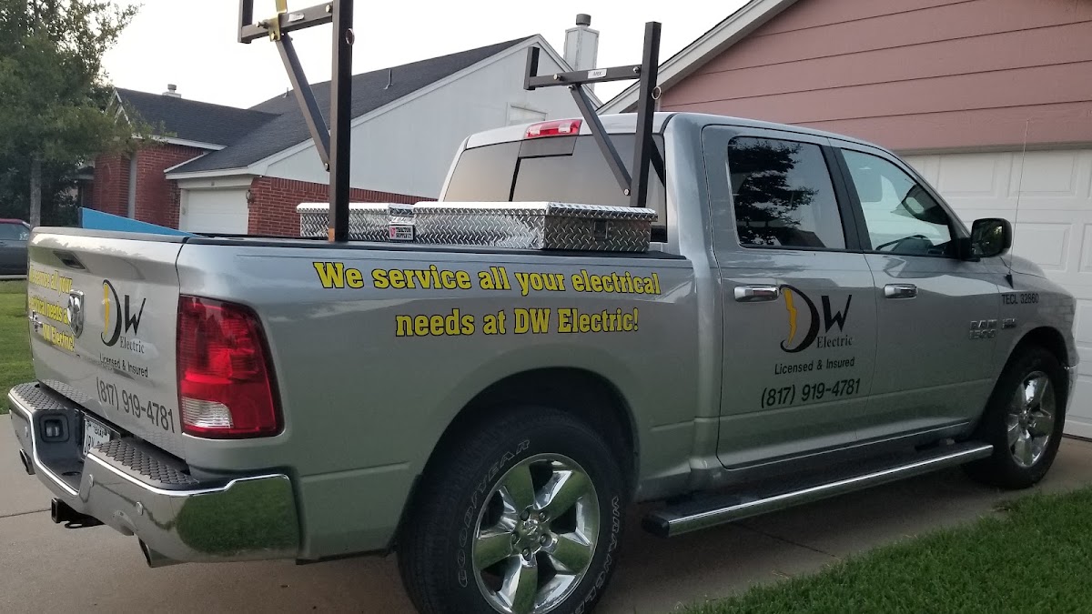 DW Electric branded service truck